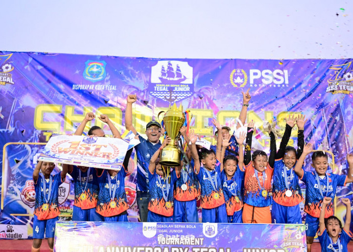 SSB Tegal Junior Gelar Turnamen Anniversary ke-7, Puluhan Tim dari Berbagai Daerah Adu Gocek Bola