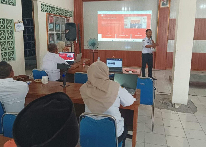 Website Desa Jadi Etalase Transparansi, Megonten Siapkan Tim Antikorupsi