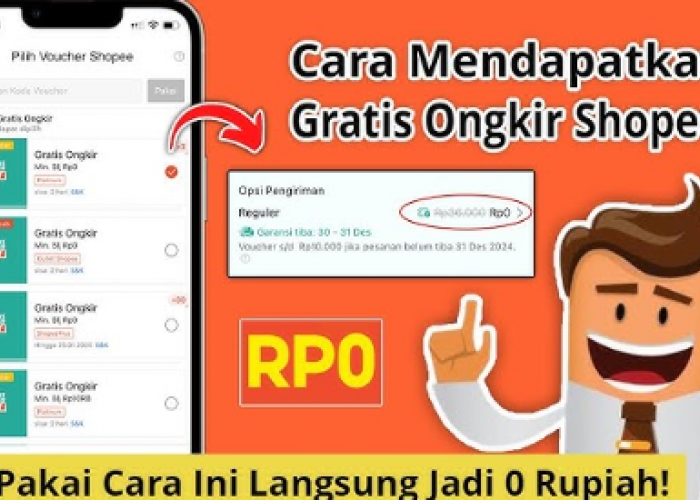 5 Cara Mendapatkan Voucher Shopee Gratis Ongkir dan Cashback hingga Rp100 Ribu