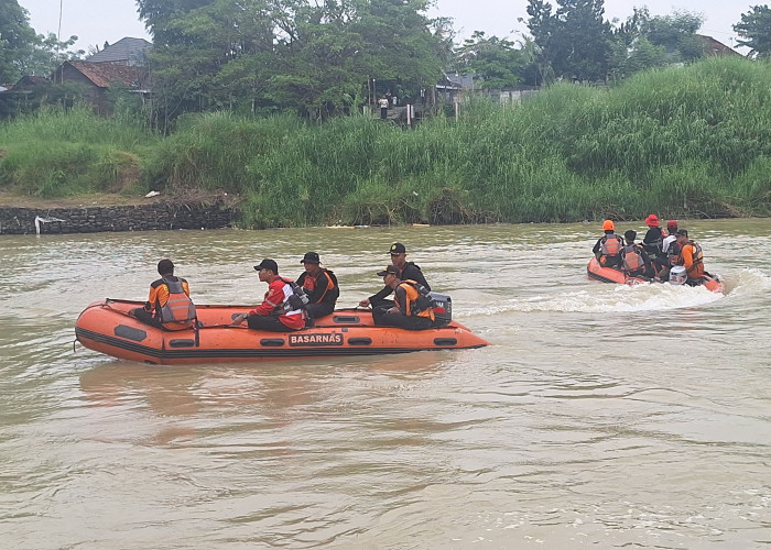 Bocah 7 Tahun Hilang di Sungai Comal Pemalang Belum Ditemukan, Tim Gabungan Sisir 3 Kilometer