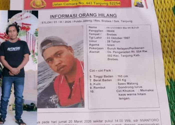 Dilaporkan Hilang Saat Lebaran, Dua Warga Brebes Ditemukan Meninggal Dunia 