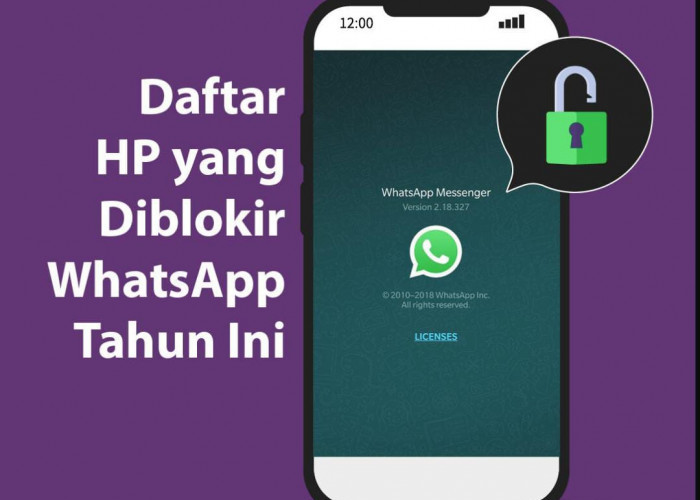 Smartphone yang Diblokir WhatsApp Tahun 2024