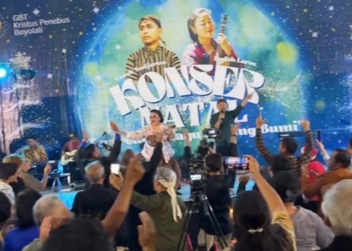 Konser Natal GBT Kristus Penebus, Gaungkan Pesan Damai di Graha Amarta