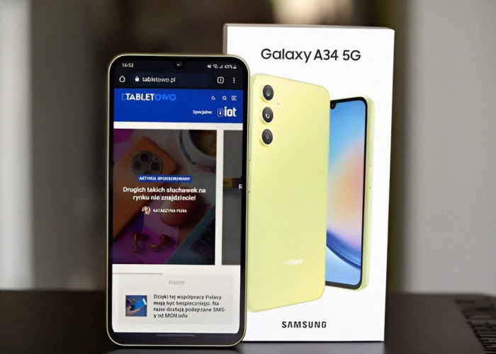 Melihat Keunggulan Hp Samsung Galaxy A34 dari Desain Elegan hingga Performa Chipset yang Tangguh