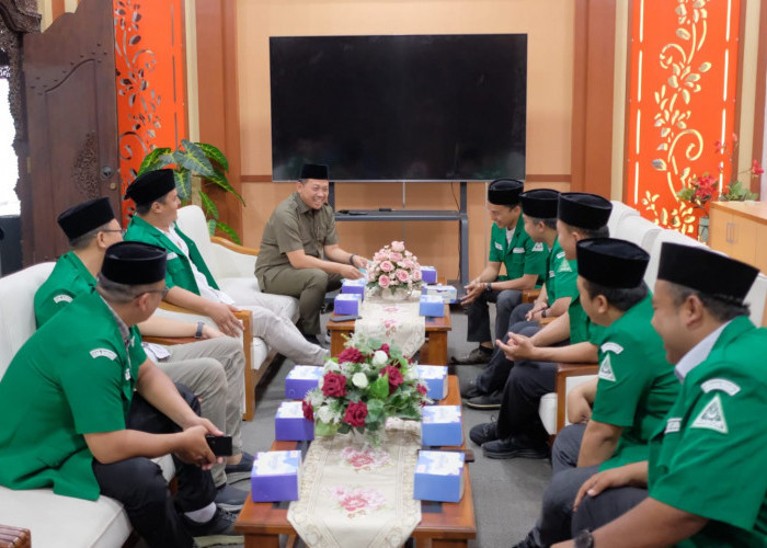 Terima Kunjungan GP Ansor, Ketua DPRD Batang Titip Pesan Ini