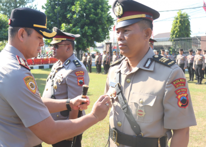 Sertijab, Wajah Baru Empat Kapolsek di Polres Boyolali