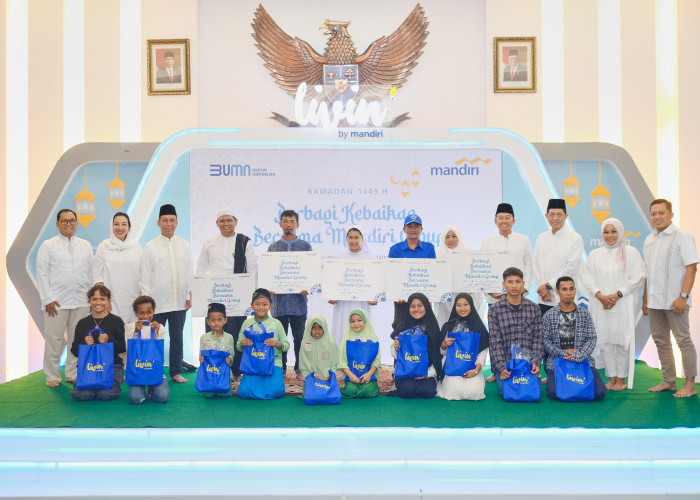 Bank Mandiri Tebar Berkah Ramadhan, Santuni 2.750 Anak Yatim dan Duafa di Jawa Tengah & DIY