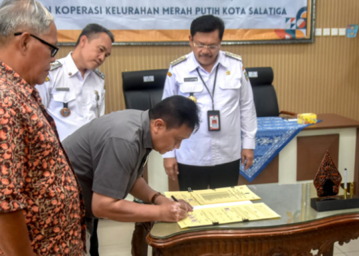Pemkot Salatiga Teken MoU dengan Bulog, Dorong KKMP Jalin Kemitraan Strategis