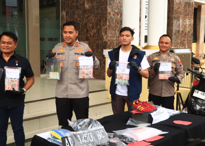 Empat Tersangka Perampokan SPBU Selokromo Ditangkap, Polisi Buru Dua Pelaku DPO