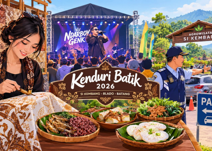 Weekend di Batang: Ada Kenduri Batik, Jajanan Jadul, dan Konser Ndarboy Genk!