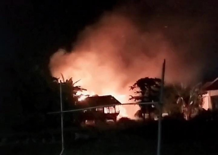 Tumpukan Glugu Terbakar, 15 Kambing di Brebes Terpanggang