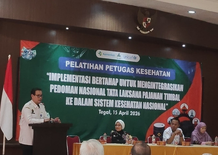 Dinkes Tegal Bekali Implementasi Tata Laksana Pajanan Timbal pada Anak dan Ibu Hamil