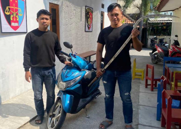 Bawa Celurit Sepanjang Dua Meter, 3 Remaja di Grobogan Diamankan Polisi