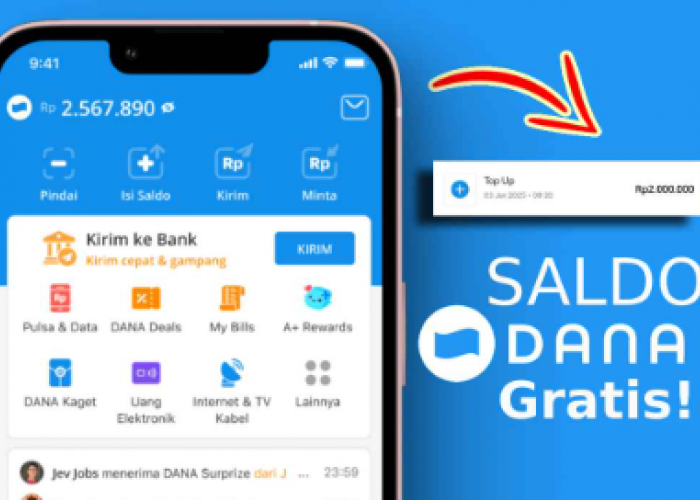 10 Cara untuk Mendapatkan Saldo DANA Gratis, Klaim hingga Rp500 Ribu