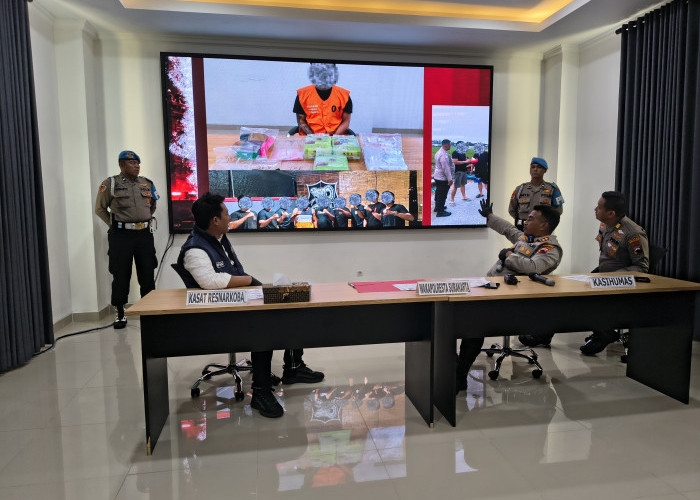 Polresta Solo Bongkar Peredaran 3,5 Kilogram Sabu