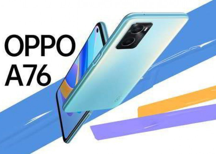 Hp Terbaik di 2024, Oppo A76 Ponsel Mid Range RAM 11 GB 
