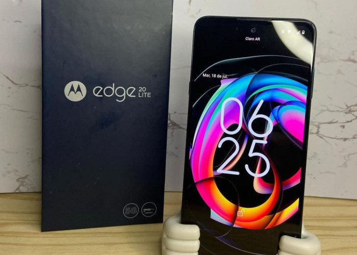 Motorola Edge 20 Lite, Smartphone 5G dengan Layar OLED dan Kamera 108 MP