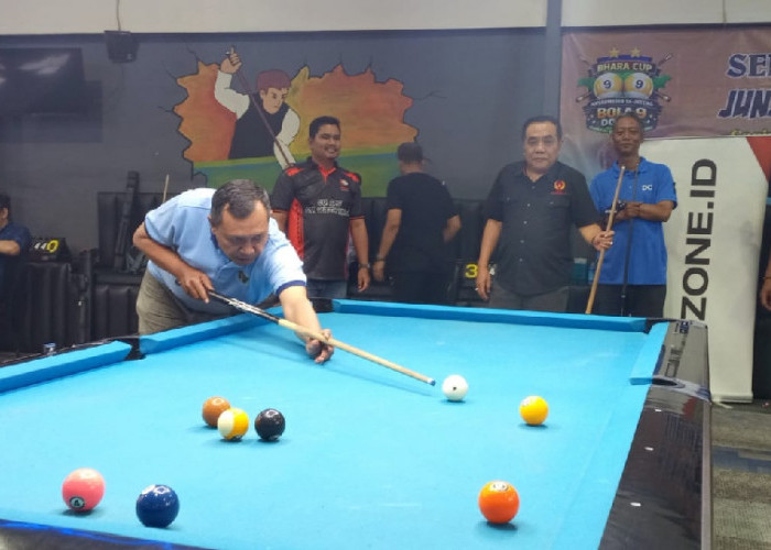Bhara Cup 2026 Satukan Wartawan Jateng, 16 Pasang Tanding Sengit di Turnamen Biliar Bola 9 Double