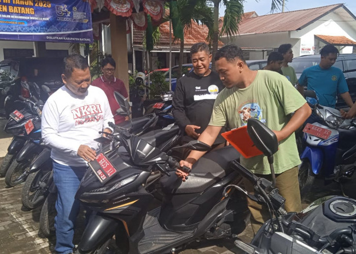 Cek Kendaraan Dinas Kelautan dan Perikanan Batang, 30 Persen Armada Rusak Berat