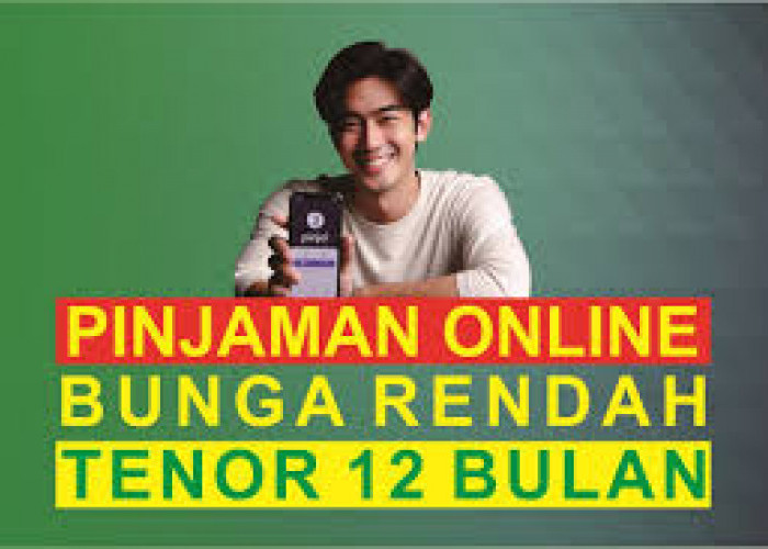 5 Pinjol Bunga Rendah,Tenor 12 Bulan dan Terdaftar OJK 