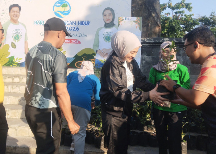 Peringati Hari Lingkungan Hidup Se-Dunia 2026, DLH Salatiga Bagikan 800 Bibit Tanaman Gratis 