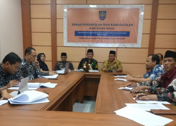 Dinas Dikbud Kabupaten Tegal Rakor Penyusunan Juknis Penerimaan Murid Baru