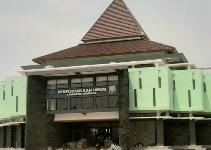 Pemkab Rembang Denda Kontraktor Pembangunan Gedung Perpustakaan Rp9 Juta Per Hari