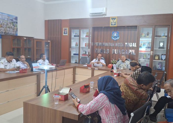 Jelang Pilkada, Disdukcapil Kota Tegal Terima Kunjungan Komisi A DPRD Jawa Tengah