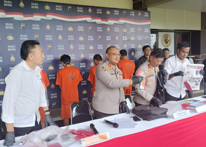 Peras dan Paksa 15 Desa Beli Apar, Dua Oknum Wartawan Dibekuk Polres Batang 