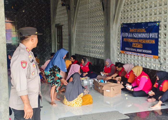 Korban Banjir Pegunungan Kendeng Disasar Layanan Kesehatan RSUD Soewondo Pati 