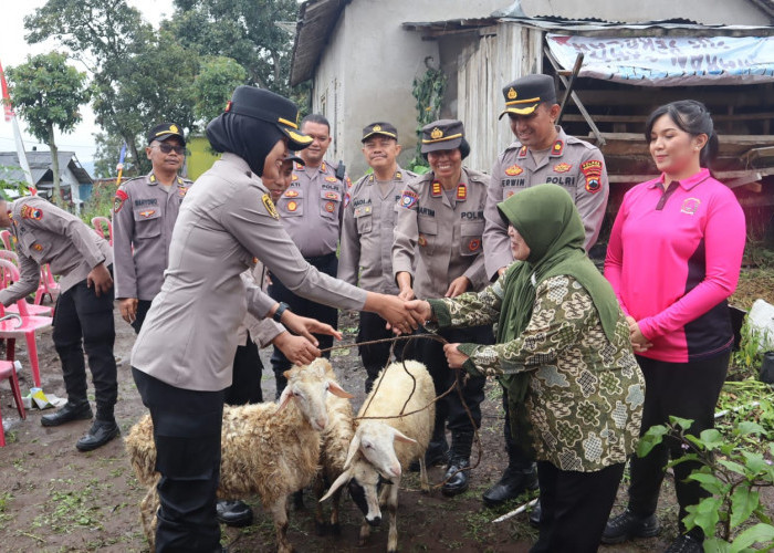 Penguatan Ketahanan Pangan Serentak, Polres Semarang Sambangi Kelompok Tani Wanita