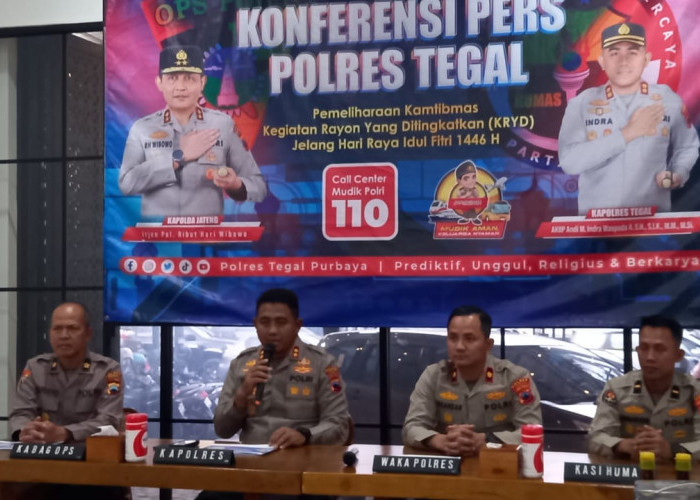 Polres Tegal Berkomitmen Ciptakan Iklim Kondusif Selama Ramadan hingga Lebaran