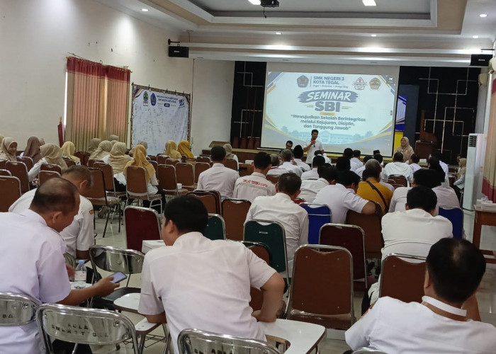 SMKN 3 Tegal Gelar Seminar Sekolah Berintegritas, Tanamkan Nilai Kejujuran dan Tanggung Jawab