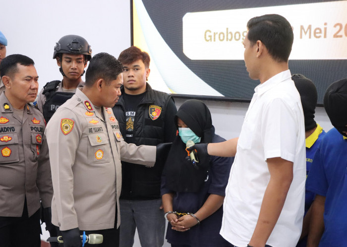 Polres Grobogan Berhasil Amankan Empat Pencuri Traktor, Salah satunya Perempuan