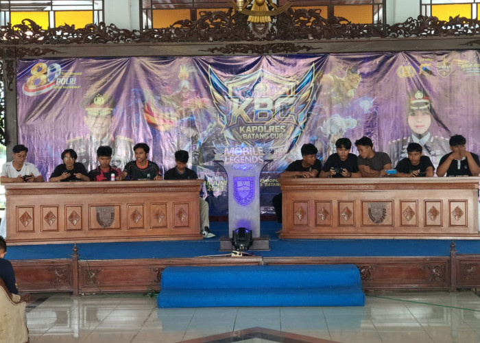 Ratusan Pelajar Berebut Tiket Polda di Mobile Legends Kapolres Batang Cup 2026