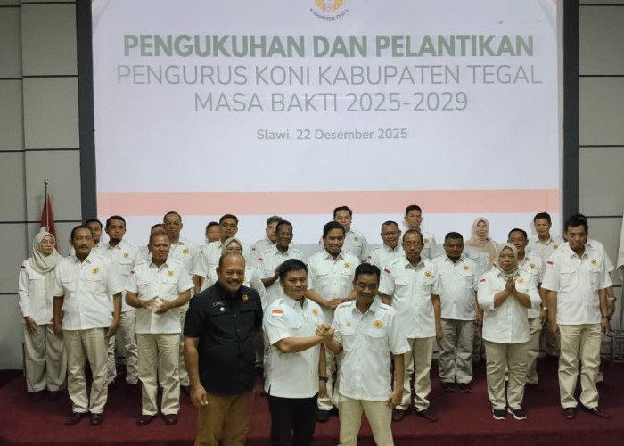 KONI Tegal Ganti Nahkoda, Target Prestasi Digeber! Bambang Asmoyo Siap Bangkitkan Olahraga Daerah