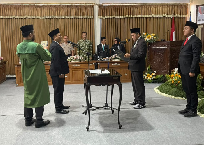 Kursi di DPRD Batang Kembali Lengkap, Ajif Rizal Gantikan Almarhum Murdiyansah