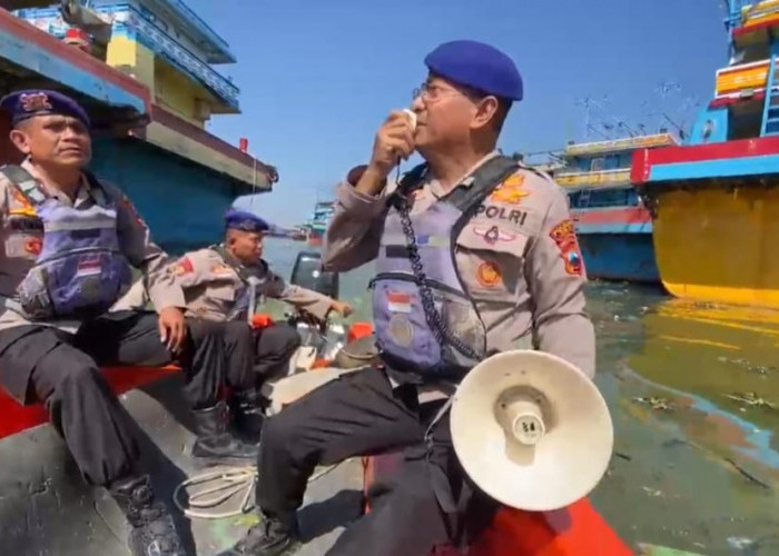 Menuju Perairan Aru, Puluhan Taruna SMK Pelayaran NTB Ditempa Satpolairud Polresta Pati