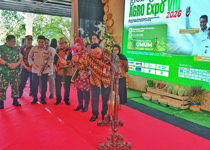 Buka Grobogan Agro Expo, Bupati Setyo Hadi Imbau Petani Waspada terhadap Dampak El Nino
