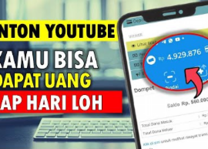 RGampangnya Cara Menghasilkan Uang dari YouTube, Uang 1 Juta Lebih Langsung Masuk Kantong