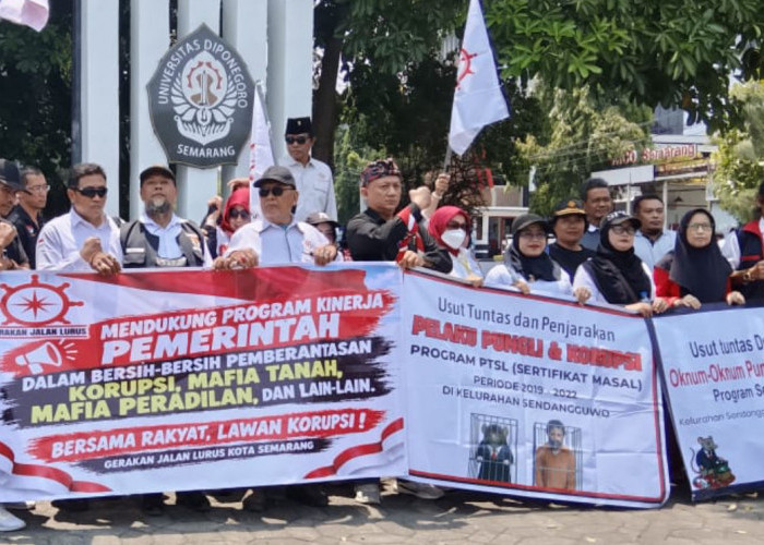 GJL Tuntut Polda Jateng,  Berantas Mafia Tanah hingga Oknum Aparat yang Bermain Kasus