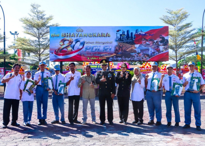 Kreatif! Peringatan Hari Bhayangkara ke-80 Polres Tegal Kota Wadahi Inovasi AI Gen Z