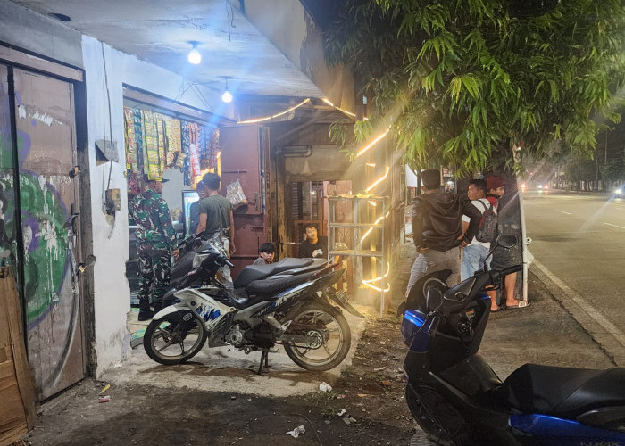 Berkedok Jual Sembako, Personel Koramil 02/Tegal Timur Gerebek Warung Aceh di Martoloyo