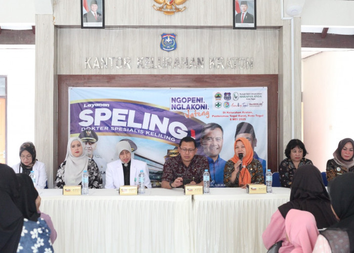 Seratusan Warga Kelurahan Kraton Kota Tegal Dilayani Dokter Spesialis Keliling