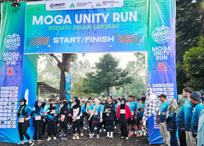 Moga Unity Run 2026 INSIP: Ratusan Pelari Meriahkan Kebun Teh Semugih Pemalang