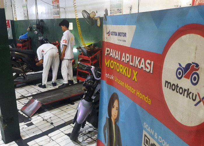 Dalam Satu Genggaman, MotorkuX Permudah Pengendara Cari AHASS Terdekat dan Booking Service