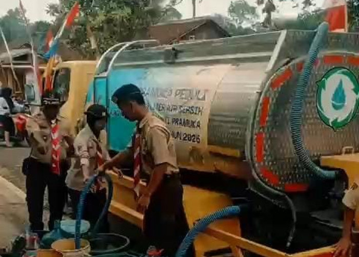 Hadapi Musim Kemarau Panjang, Perumda Tirta Ayu Tegal Gandeng Lintas Organisasi Salurkan Bantuan Air Bersih