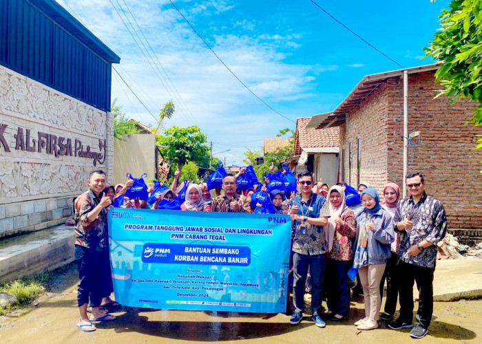 PNM Peduli Salurkan Bantuan kepada Korban Banjir Pekalongan