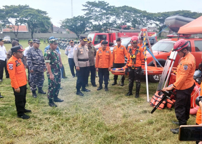 Kapolres Tegal Pimpin Apel Siaga Tanggap Bencana