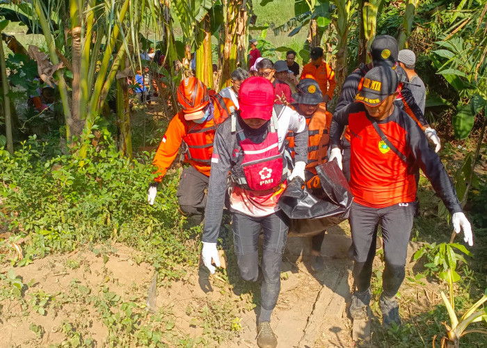 Tiga Hari Pencarian, Hafidz Ditemukan Meninggal di Sungai Comal Berjarak 300 Meter dari Titik Hanyut